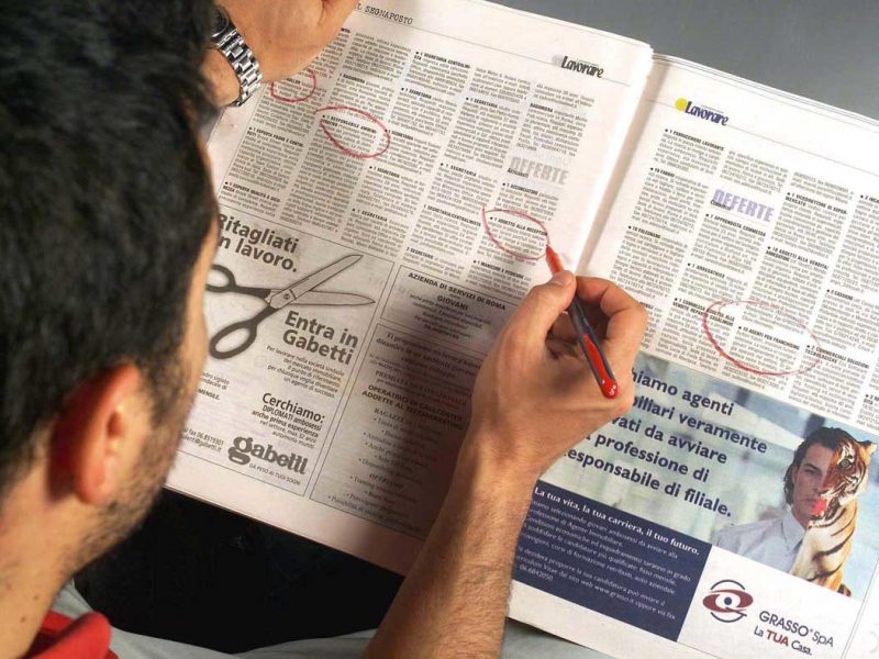 Job ads for changing job